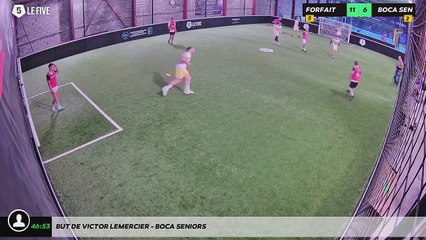 But de Victor LEMERCIER - BOCA SENIORS