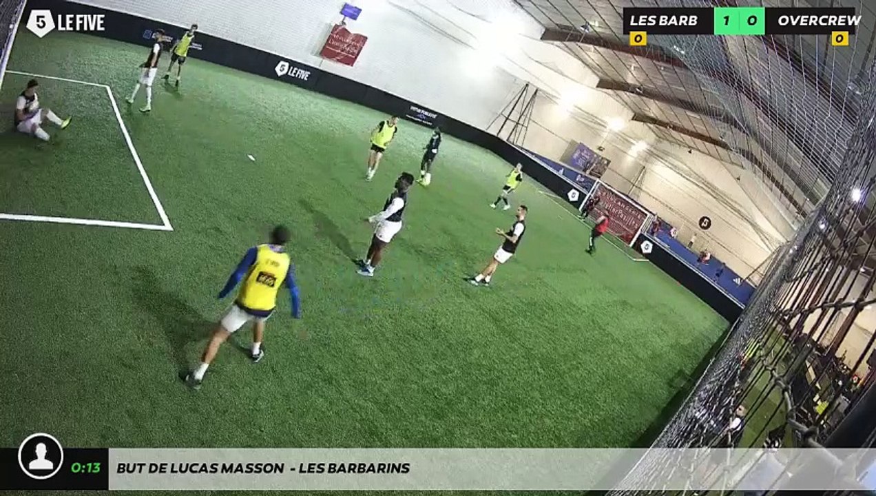 But de Lucas MASSON  - LES BARBARINS