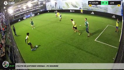 Faute de Antonio VIEDMA - FC SOURIRE