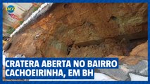 Cratera aberta em rua do bairro Cachoeirinha atrapalha a vida de moradores