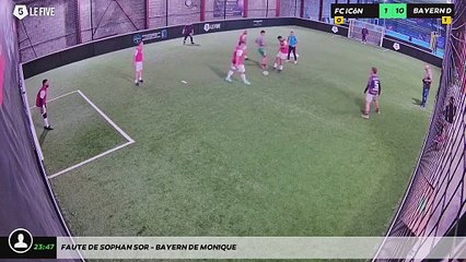 Faute de Sophan SOR - Bayern de Monique