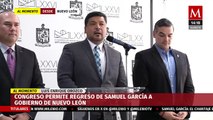 Congreso permite a Samuel García regresar al Gobierno de Nuevo León