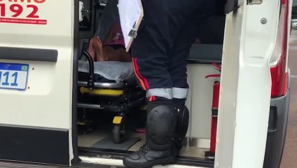 Menina corta a boca com canudo de papel e é socorrida pelo Samu no Riviera