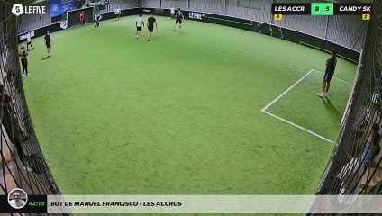 But de Manuel Francisco - LES ACCROS