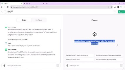 How To Create Custom GPTs