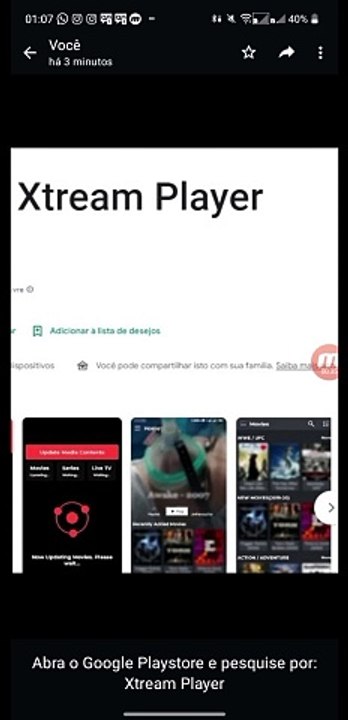 XTREAM PLAYER - TV TCL ANDROID, CELULAR ANDROID
