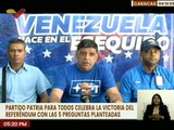 Caracas | Partido PPT celebra triunfo contundente en el Referendo Consultivo por la Guayana Esequiba