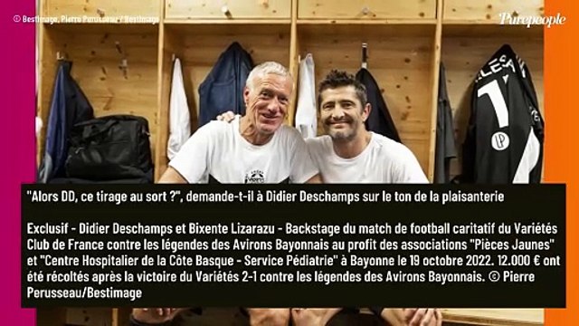 Gros couac pour Didier Deschamps en plein direct, Bixente Lizarazu ne le rate pas !