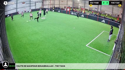 Faute de Mahfoud bouabdallah - Tiki Taka