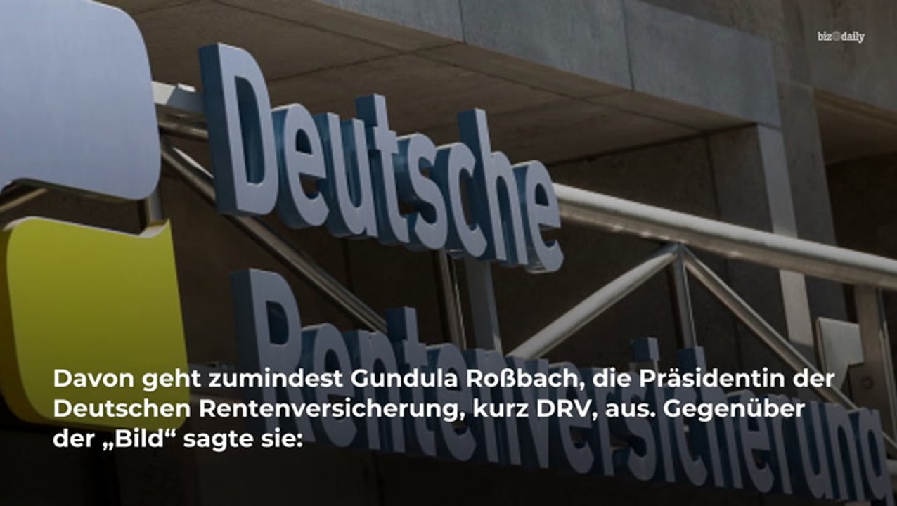 Zukunft der rente doch "finanziell solide aufgestellt"