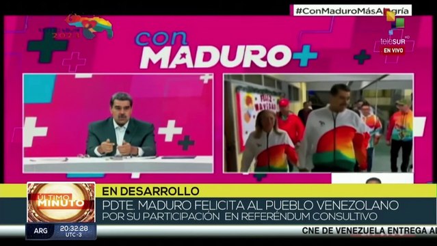 “¡Qué afortunados somos los venezolanos de tener un sistema electoral totalmente tecnológico!”