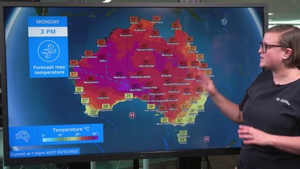 Heatwave conditions for much of mainland Australia