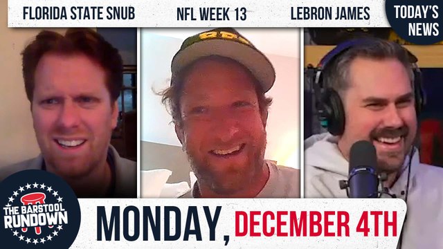 Dave Portnoy is Betting $1 Million on Michigan - Barstool Rundown - December 4th, 2023