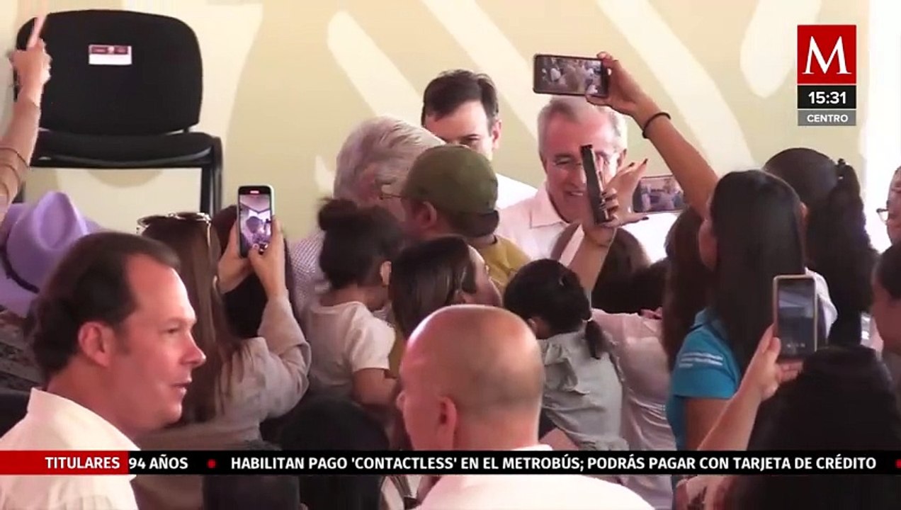 Rocha Moya inaugura junto con AMLO el CRIT Teletón Mazatlán