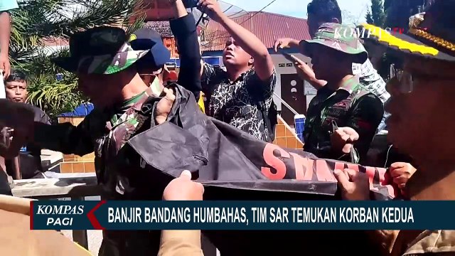 Tim SAR Kembali Temukan Korban Longsor dan Banjir Bandang di Humbahas