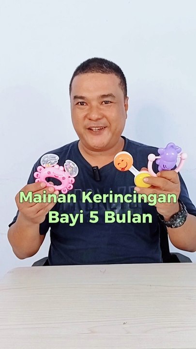 Unboxing mainan kerincingan - mainan kerincingan anak - mainan bayi 7 bulan #mainananak