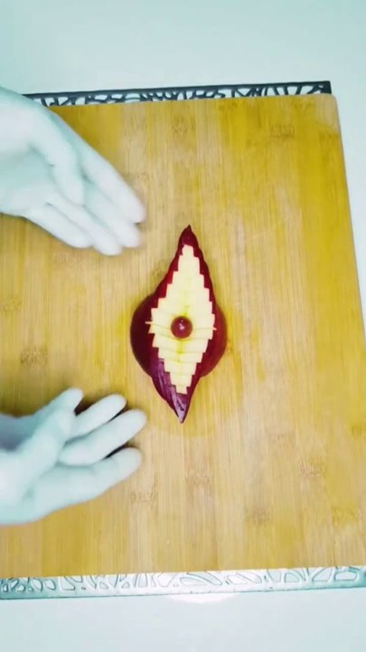 How to Carve fruit Very Fast and Beautiy part 1