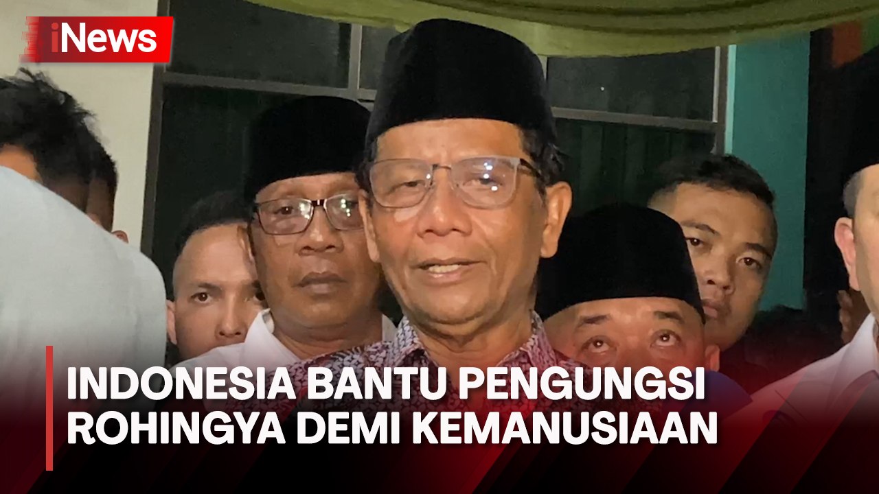 Mahfud MD Sebut Komitmen Indonesia Bantu Pengungsi Rohingya Demi Kemanusiaan