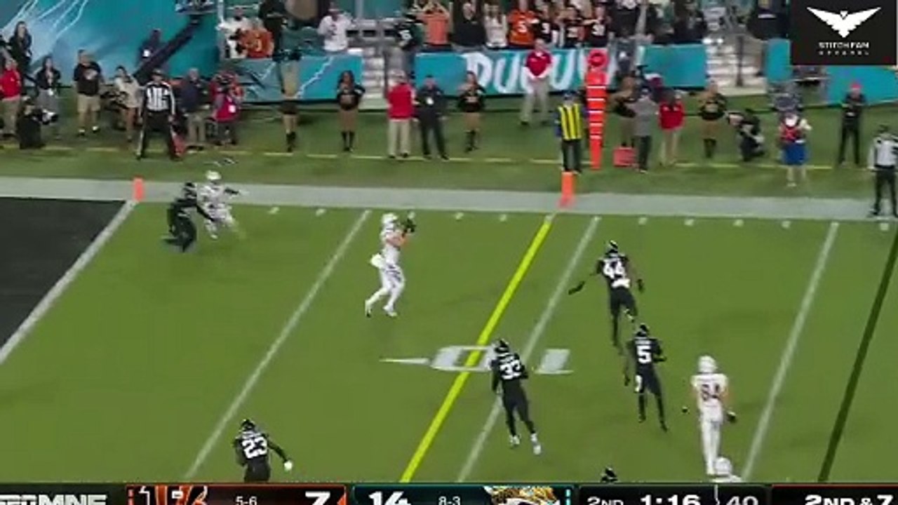 American football Joe Moxon 2nd TouchDown