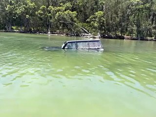 WATCH: You can't park there! Tides take three drivers by surprise