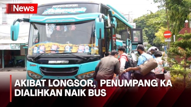 Imbas Longsor di Cirebon, 200 Penumpang Kereta dari Gambir Dialihkan Gunakan Bus