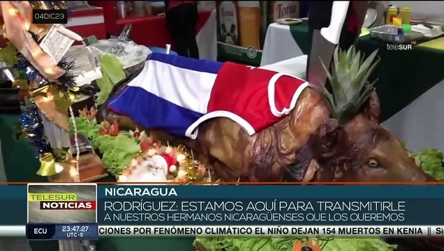Nicaragua celebra Festival Gastronómico y Tradiciones Navideñas de los Pueblos
