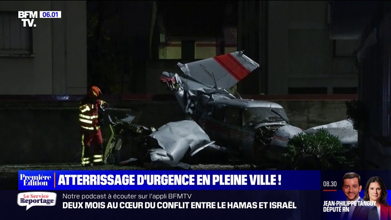 Un petit avion atterrit en urgence en pleine ville à Villejuif