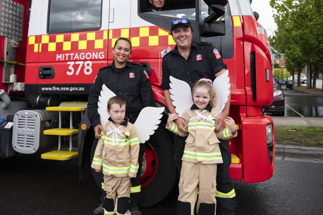 Angels in Our Town parade 2023