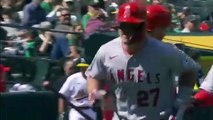 Shohei Ohtani 2023 1st Home Run and Mike Trout, LA Angels mlb, 大谷翔平 2023 第1号 ホームラン トラウトも 野球