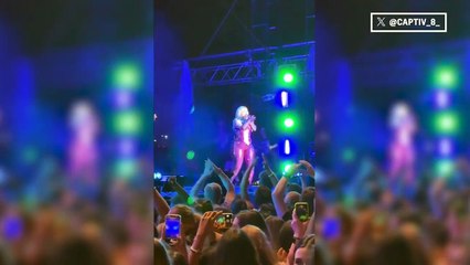 Florence Pugh Hit in the Face by a Thrown Object at Dune_ Part Two Event _ E! Ne