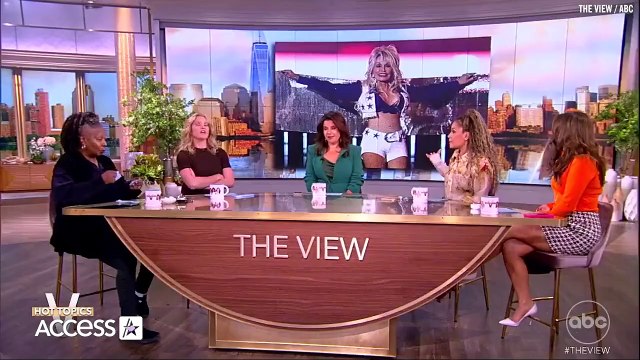 Whoopi Goldberg DEFENDS Dolly Parton's Dallas Cowboys Cheerleader Outfit(1)