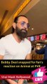 Bobby Deol snapped for fan’s reaction on Animal at PVR