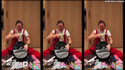 Jennifer Garner LOSES IT Revealing Hidden Snacks In Hilarious Video