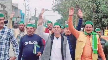 रामपुर: मांगों को लेकर किसान एकता संघ के कार्यकर्ताओं ने सौंपा ज्ञापन