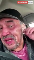 Eksi 50 derecede dışarıya şapkayla çıkan adam donarak ölmekten son anda kurtuldu