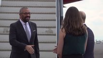 James Cleverly lands in Rwanda to sign new treaty