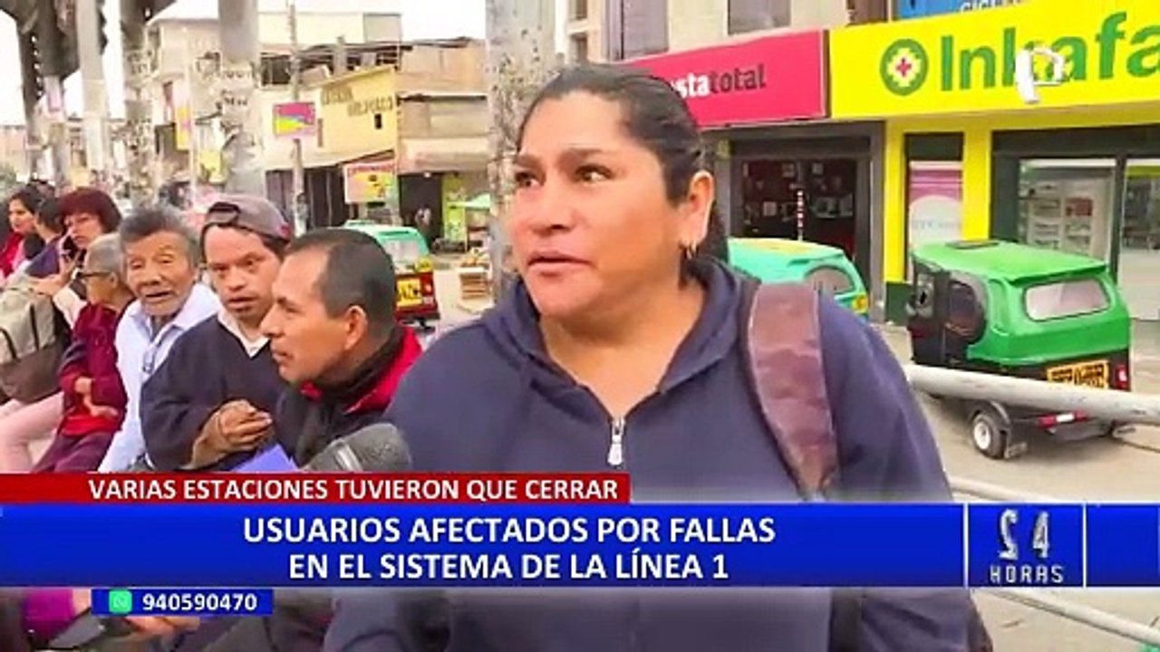 Línea 1 del Metro de Lima: pasajeros afectados tras suspensión de servicio