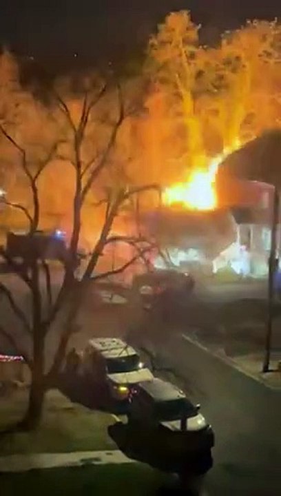 Explosão de casa