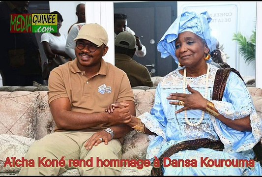 La diva Aicha Koné rend hommage à Dansa Kourouma