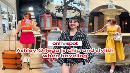 On the Spot: Ashley Ortega is chic and stylish when traveling
