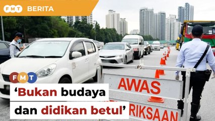 Diskaun saman trafik bukan didikan betul, kata pakar