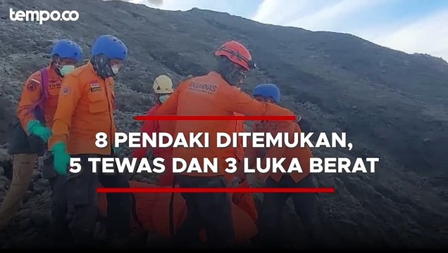 Tim SAR Duga 10 Pendaki yang Terjebak Erupsi Gunung Marapi Ada di Sekitar Kawah