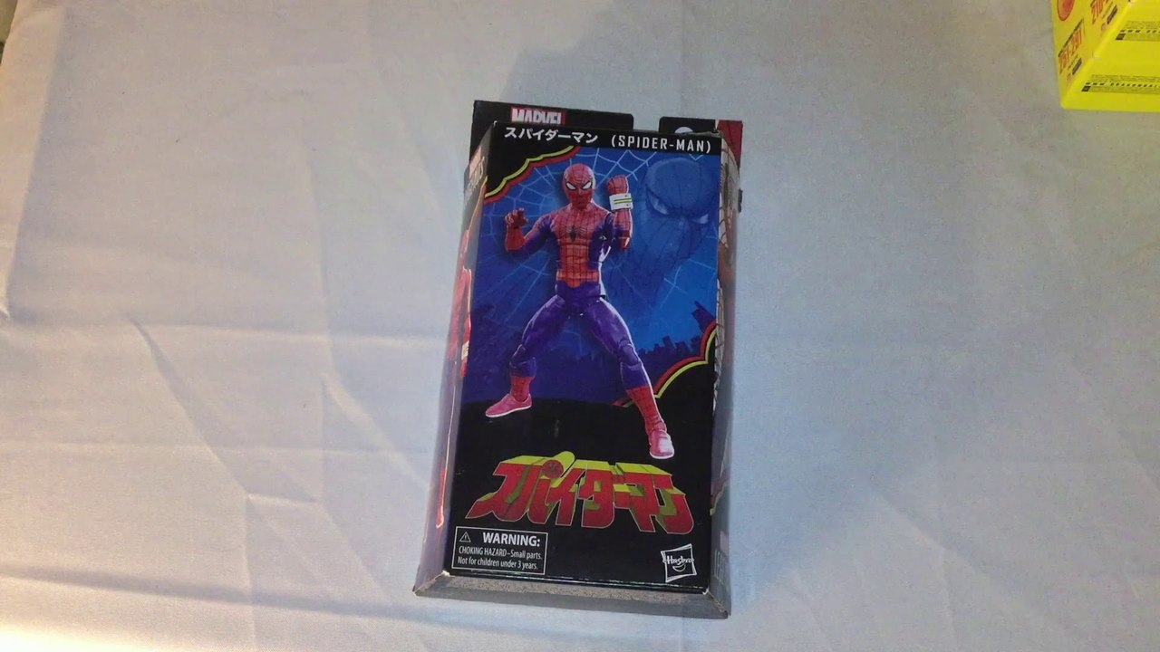Marvel Legends Japanese Spider-Man (Supaidaman) Unboxing & Review