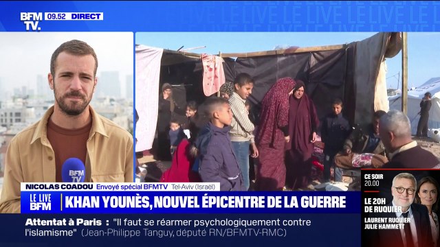 La ville de Khan Younès, au sud de Gaza, devient le nouvel épicentre du conflit entre Israël et le Hamas