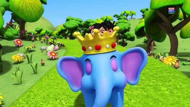 हाथी राजा कहाँ चले _ Hathi Raja Kahan Chale _ Hindi Nursery Poems _ Kids Channel India _ Hindi Rhyme