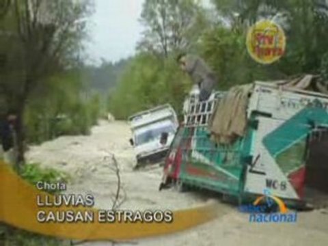 LLUVIAS CAUSAN ESTRAGOS CHOTA RTV CHOTA