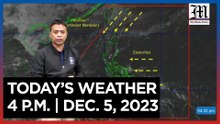 Today's Weather, 4 P.M. | Dec. 5, 2023