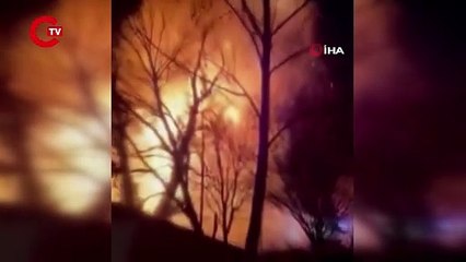 ABD’de evde şiddetli patlama