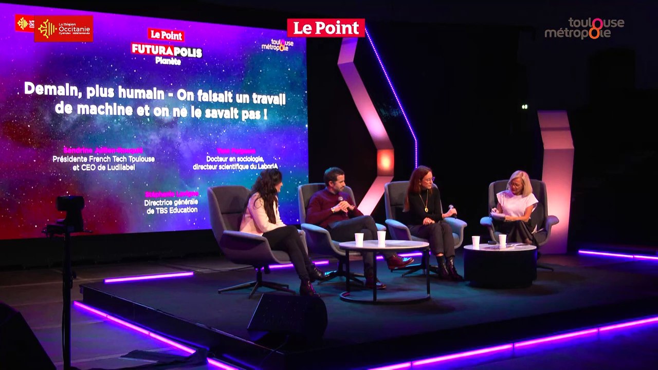Demain,plus humain on faisait un travail de machine et on ne le savait pas ! - Futurapolis Planète 2023