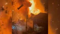 États-Unis : une maison soufflée par une violente explosion après une intervention de la police